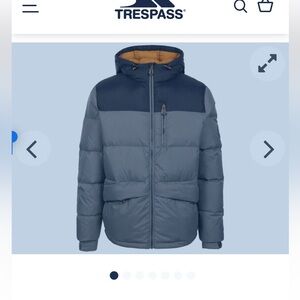 Trespass Men's Two-Tone Puffer Jacket